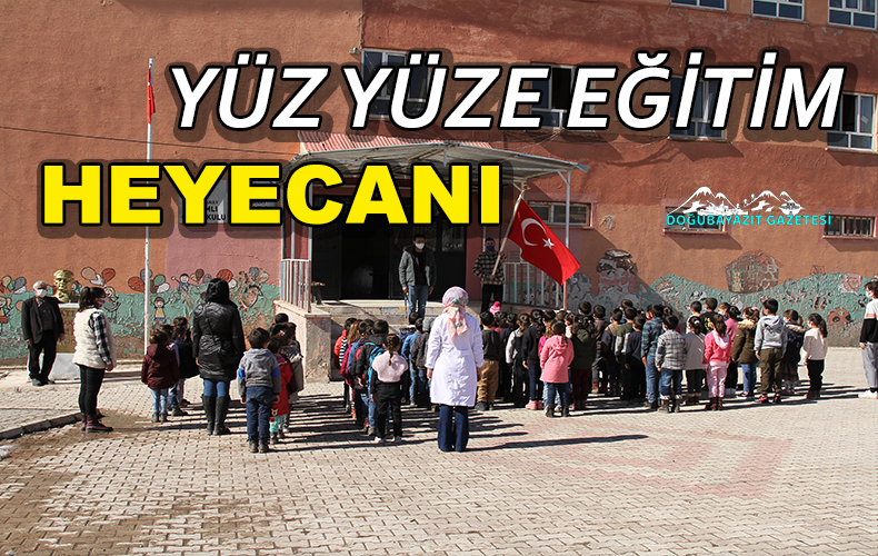 Mahalle ve köylerde yüz yüze eğitim ders zili çaldı