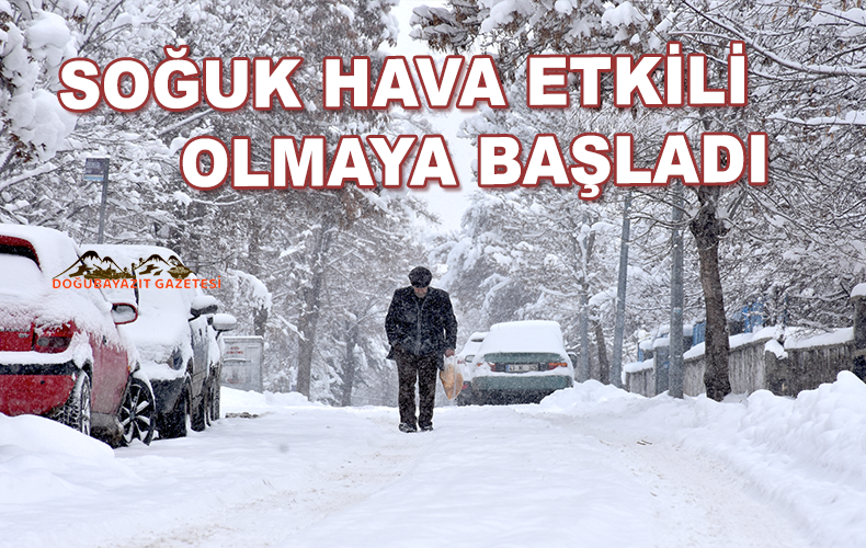Kar yağışı ve soğuk hava etkili oluyor