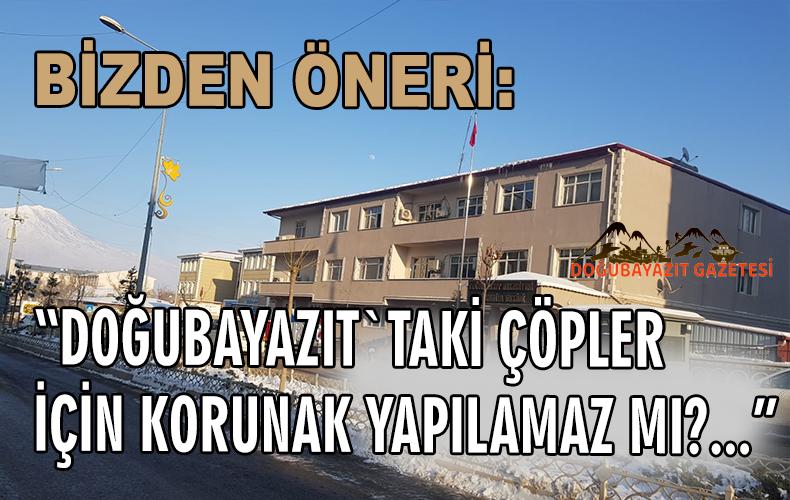 ÇÖPLERİN BIRAKILDIĞI YERLERE ÇÖZÜM