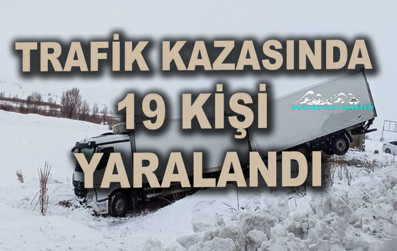 7 kazada yaralanan 19 kişi tedavi altına alındı