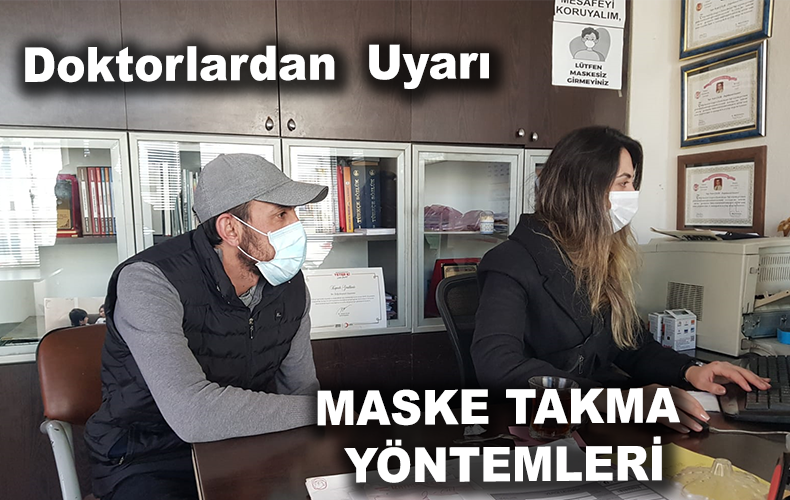 ÇALIŞANLAR DİKKAT: ÇİFT MASKE KORUMA SAĞLAMIYOR, ELDİVEN SAHTE BİR GÜVEN DUYGUSU OLUŞTURUYOR