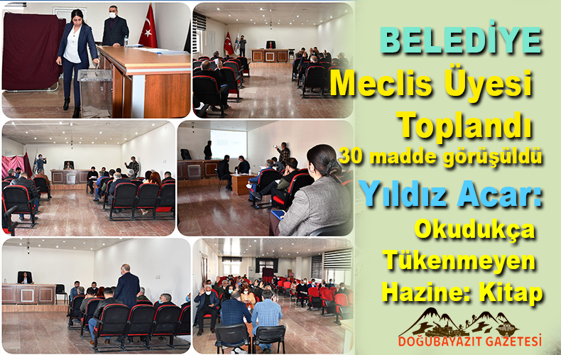 BELEDİYEDE 1. VE 2. BAŞKAN VEKİLİ SEÇİMİ YAPILDI