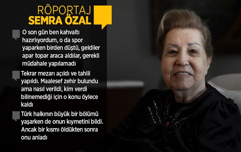 Semra Özal, ölümünün 28. yılında anılan eşi Turgut Özal'ı anlattı: Ona olan özlemi anlatmak çok zor