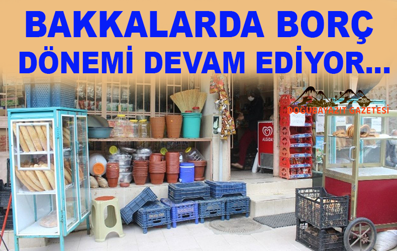 Doğubayazıt´ta açılan büyük marketler ve küçük bakkallar