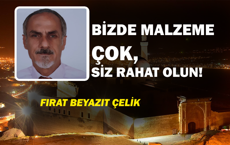 MEMLEKETTE O KADAR ÇOK SIKINTI VARKİ…