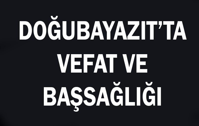 BAŞSAĞLIĞI DİLİYORUZ