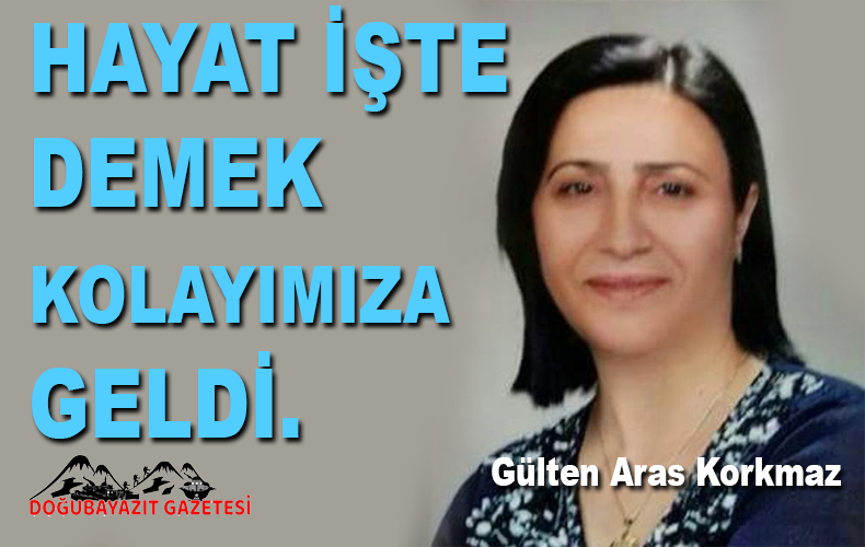 Yaralı parmaklara inat iki satır yazmaya çalışıyoruz.