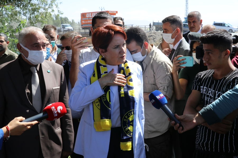 İYİ Parti Genel Başkanı Akşener Ağrı