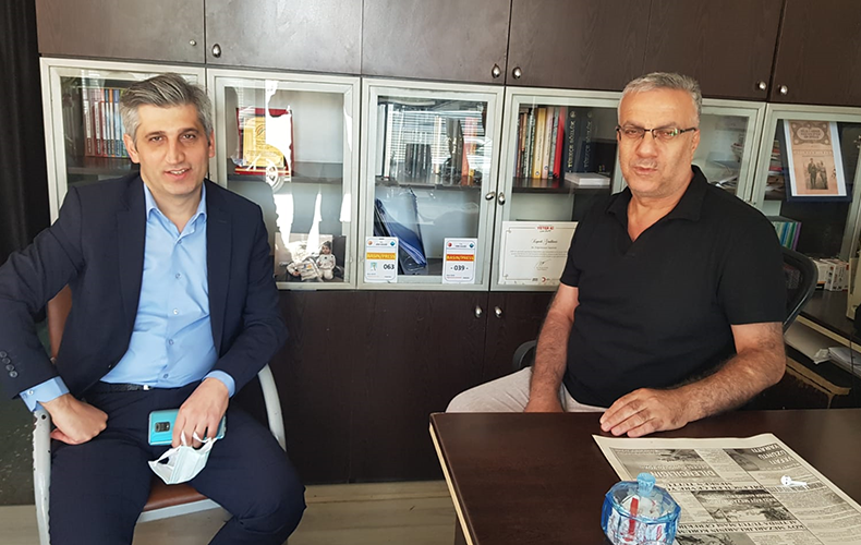 BASIN İLAN KURUMU (BİK) ERZURUM ŞUBE MÜDÜRÜ TAHSİN ŞAHİN’DEN GAZETEMİZE ZİYARET
