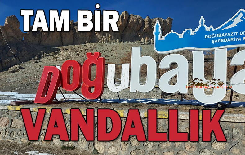 VANDALLIĞIN BU TÜRLÜSÜNEDE TANIK OLDUK...