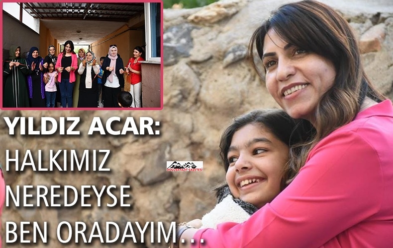 BAŞKAN HANIM, “SEVDAMSIN DOĞUBAYAZIT” SLOGANIYLA MEMLEKETİ YÖNETİYOR…