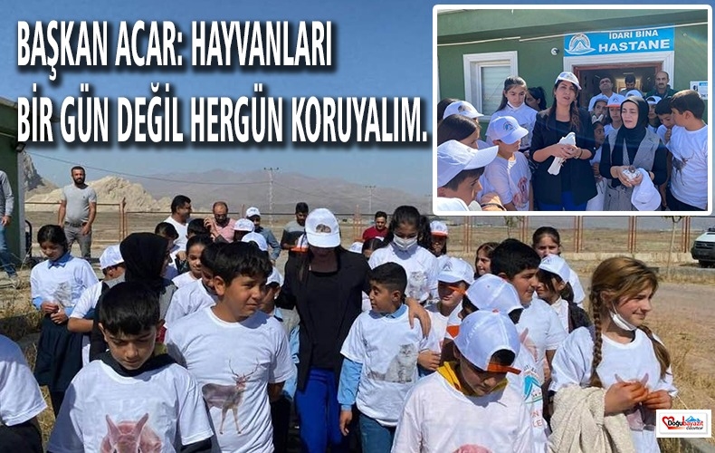 ÇOCUKLARLA BİRLİKTE HAYVANLARI KORUYALIM