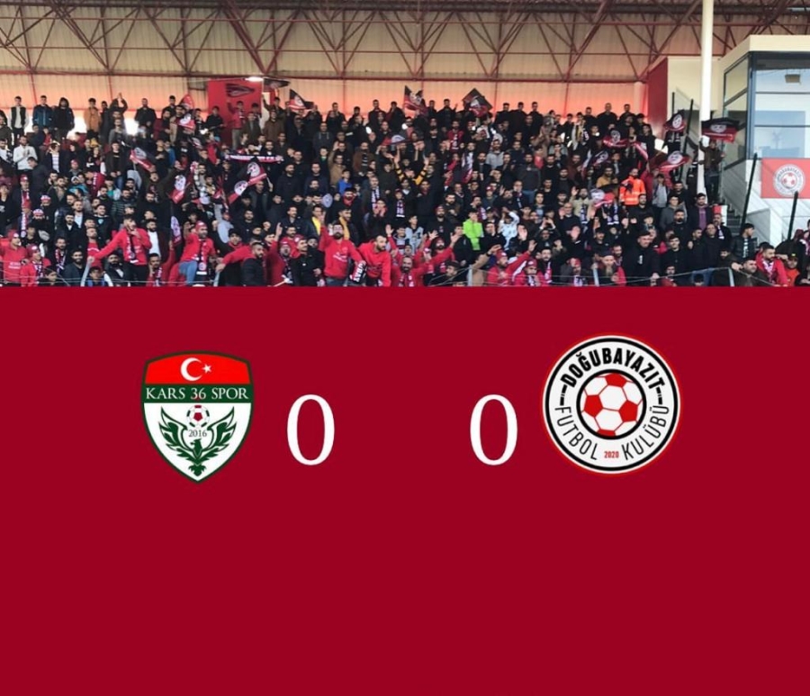 KARS 36 SPOR: 0 DOĞUBAYAZIT SPOR: 0