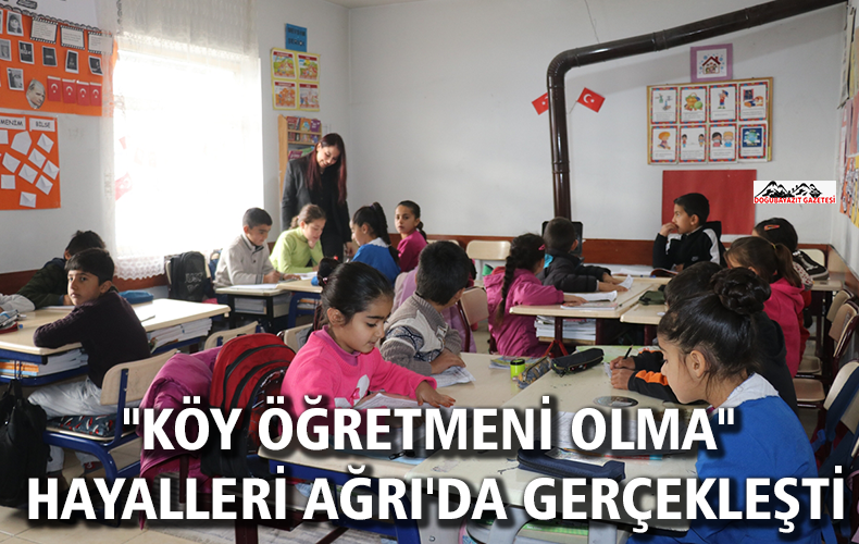  Alışık olmadıkları kırsalda severek görev yapıyorlar