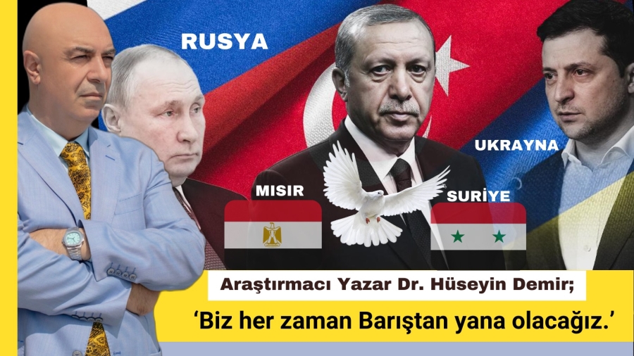 ‘BİZ HER ZAMAN BARIŞTAN YANA OLACAĞIZ.’