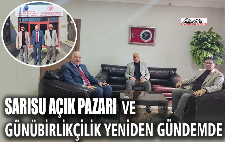 DTSO BAŞKAN VEKİLİ DR. CENGİZ ÇELİK, GÜRBULAK GÜMRÜK MÜDÜRÜ KADRİ KARAKUŞ’U ZİYARET ETTİ