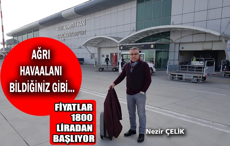 İZMİR-AĞRI ARASI DİREK UÇUŞ OLMAYINCA VATANDAŞ MAĞDUR OLUYOR…