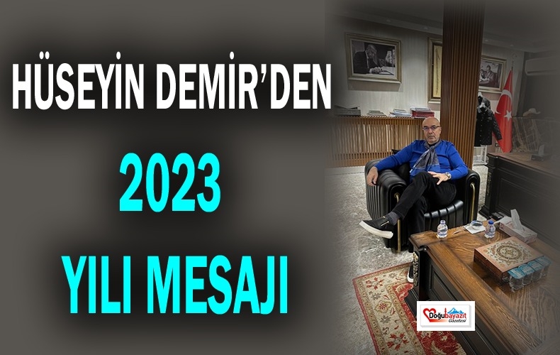 GAZETEMİZ ARAŞTIRMACI YAZARI DR. MİMAR HÜSEYİN DEMİR YENİ YIL MESAJI YAYINLADI.