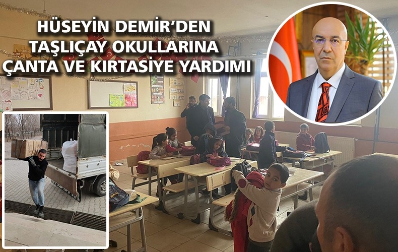 HÜSEYİN DEMİR, ÖĞRENCİLERİN YÜZÜNÜ GÜLDÜRDÜ