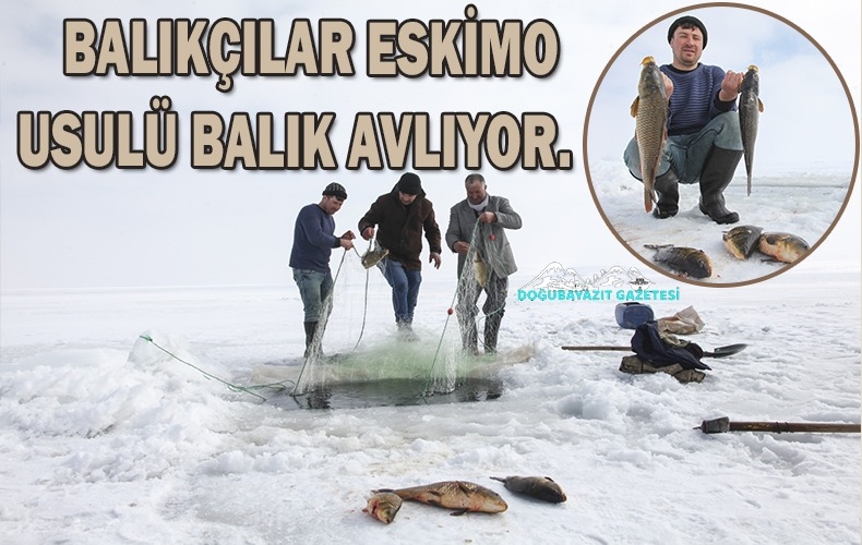 GEÇİMLERİNİ BALIKLA SAĞLIYORLAR…