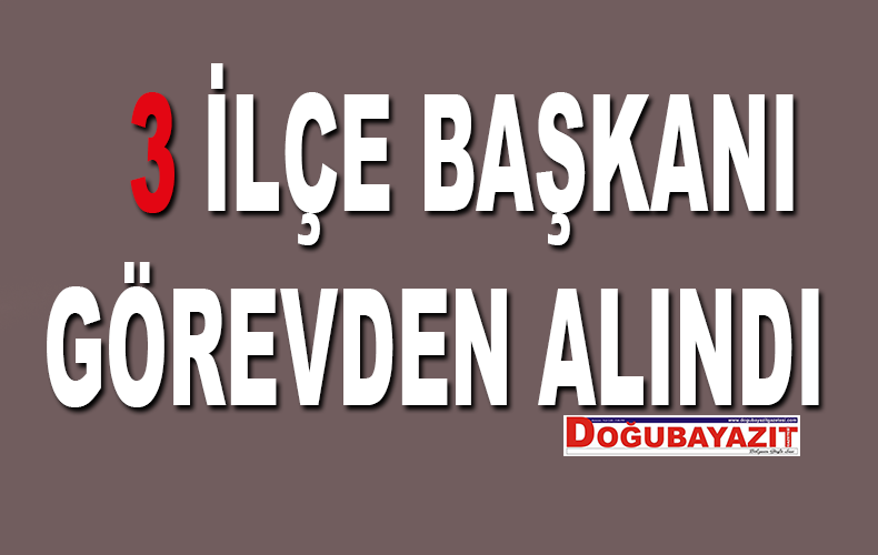 AK PARTİ AĞRI KULİSLERİNDE İSTİFALAR KONUŞULUYOR…