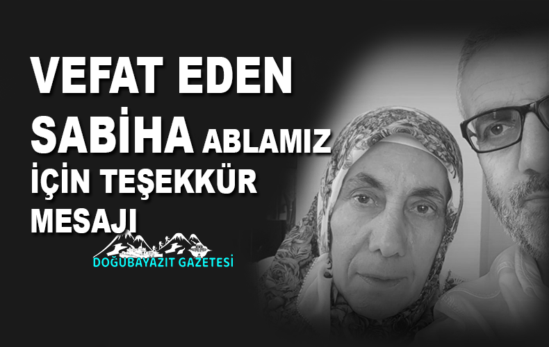 SABİHA ABLAMIZ’IN