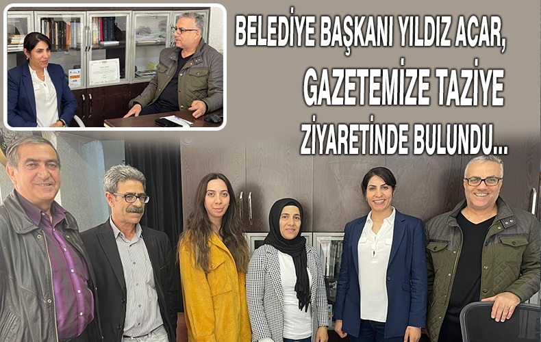 NEZİR ÇELİK’E TAZİYE ZİYARETİ