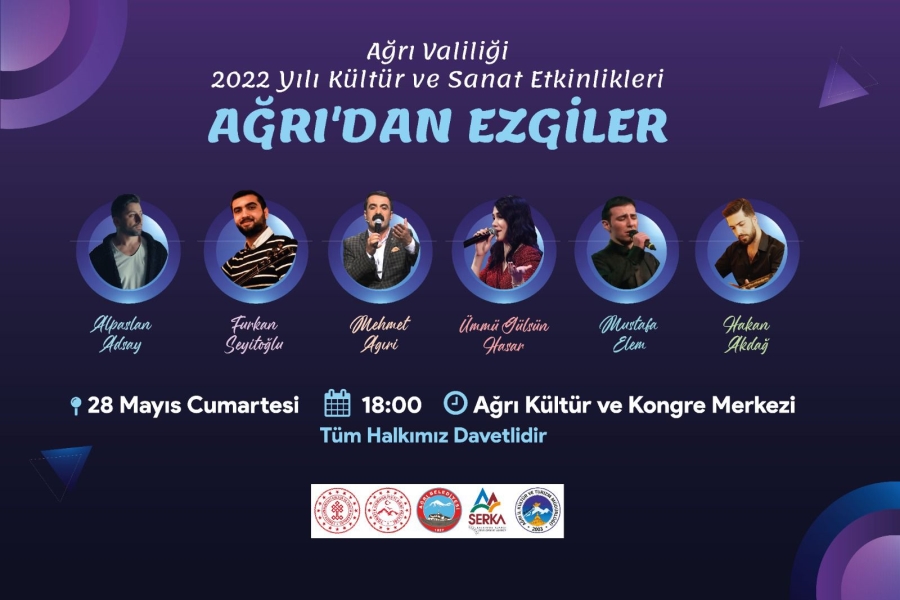 O SES TÜRKİYE YARIŞMACILARI AĞRI’DA SAHNE ALIYOR