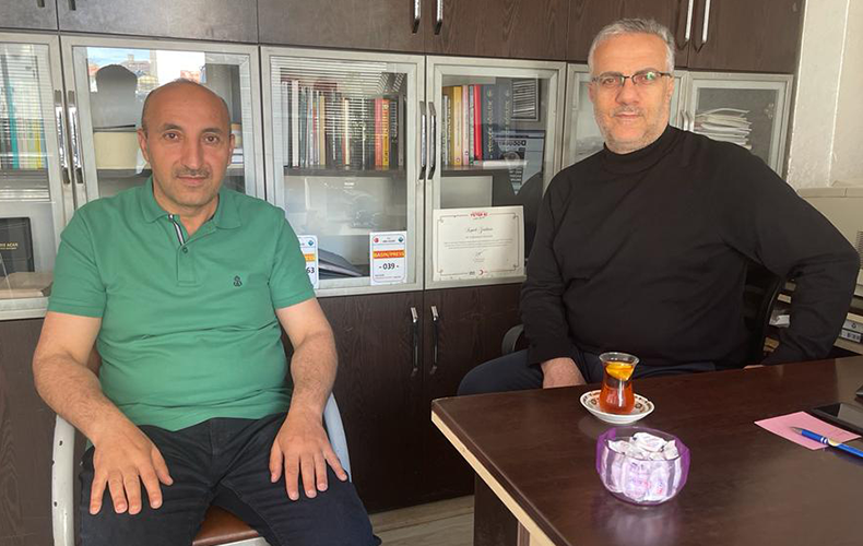 KIZILAY BAŞKANI VE KEMAL ŞAHİN 