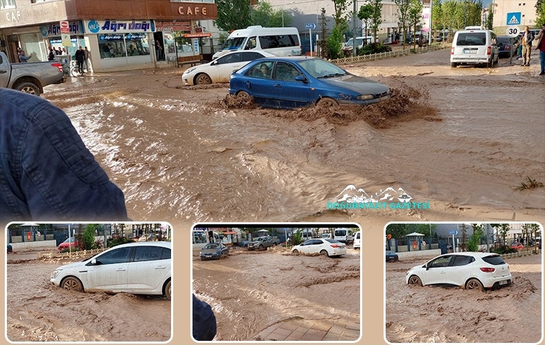 YAĞMUR DOĞUBAYAZIT’I VURDU