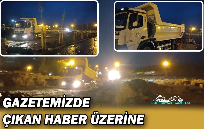 MEZARLIK BÖLGESİ REHABİLİTE EDİLİYOR