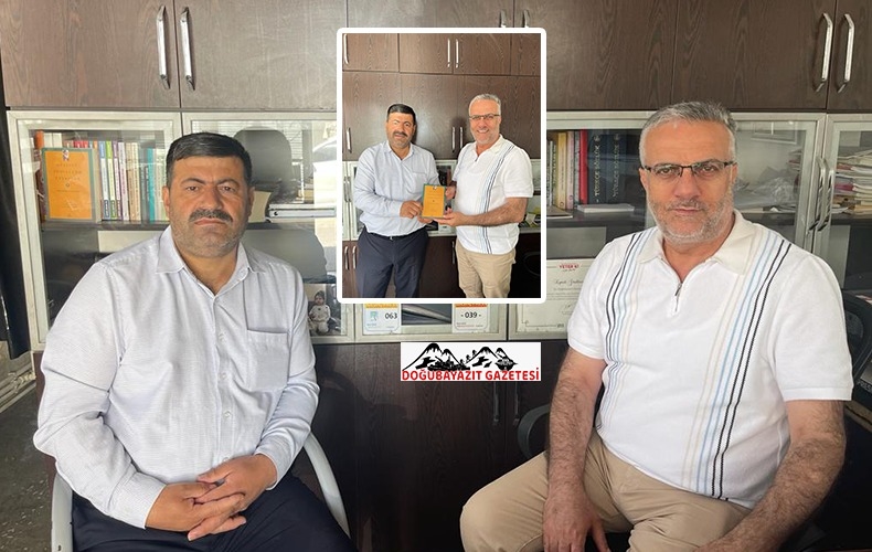 PROF. DR. M.SALİH GEÇİT, GAZETEMİZİ ZİYARET ETTİ…