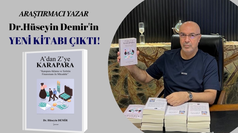 ARAŞTIRMACI YAZAR HÜSEYİN DEMİR’İN YENİ KİTABI ÇIKTI