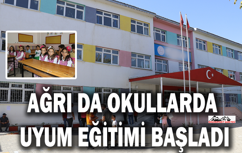 Sabah saatlerinde velileriyle okula giden öğrenciler, öğretmenleri tarafından karşılandı.