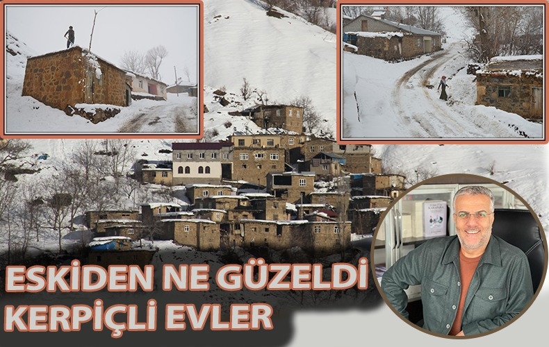 YILLAR ÖNCE BURADAKİ EVLERİN ÇOĞU KERPİÇTENDİ. 