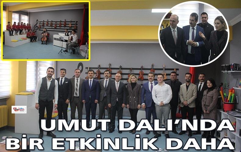 SAVCI HAKAN KILIÇ ORTAOKULUNDA MÜZİK ATÖLYESİ AÇILIŞI