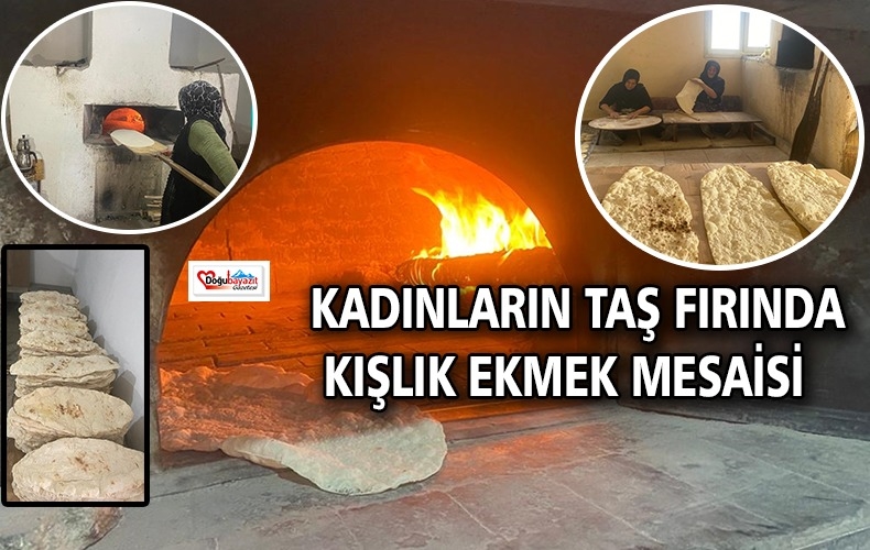 EKMEĞİ KURUTARAK MUHAFAZA EDİYORLAR.