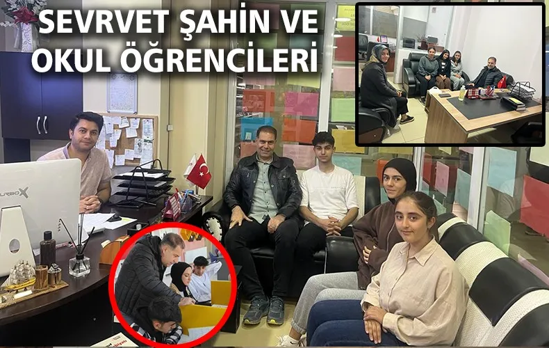 A TAKIMI SAVAŞ AY LİSESİ MÜDÜRÜ SERVET ŞAHİN VE ÖĞRENCİLERİN GELECEĞE YOLCULUĞU