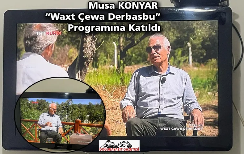 MUSA KONYAR TRT KÜRDİ’DE