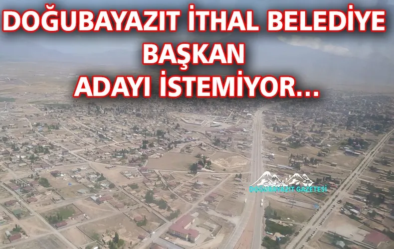 NE ÇEKTİYSEK HEP İTHAL ADAYLARDAN ÇEKTİK...