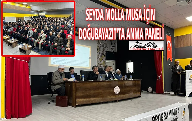 ÖNCEKİ GÜN DOĞUBAYAZIT MİLLİ EĞİTİM KONFERANS SALONUNDA SEYDA MOLLA MUSA, İÇİN YAPILAN ANMA PROGRAMINA YOĞUN BİR KATILIM SAĞLANDI.