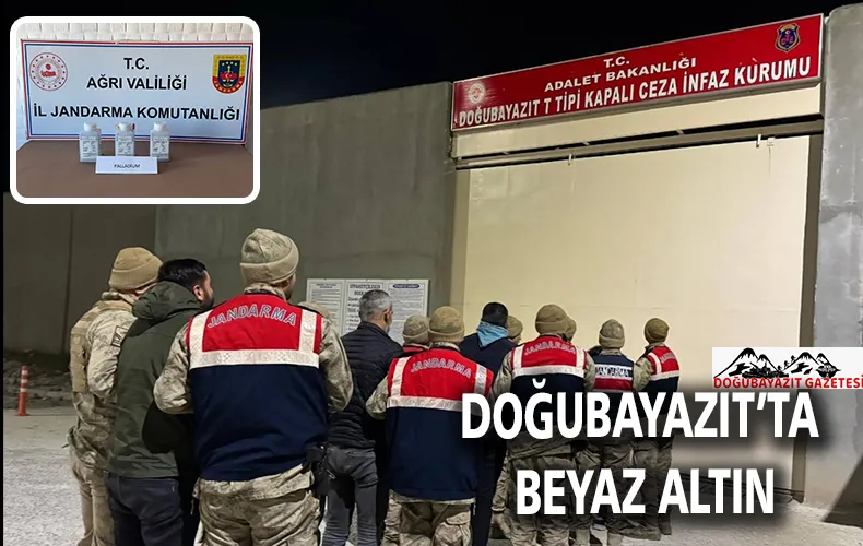 BİR TIRDAN 30 KİLOGRAM BEYAZ ALTIN ÇALAN 5 ZANLIYA TUTUKLAMA