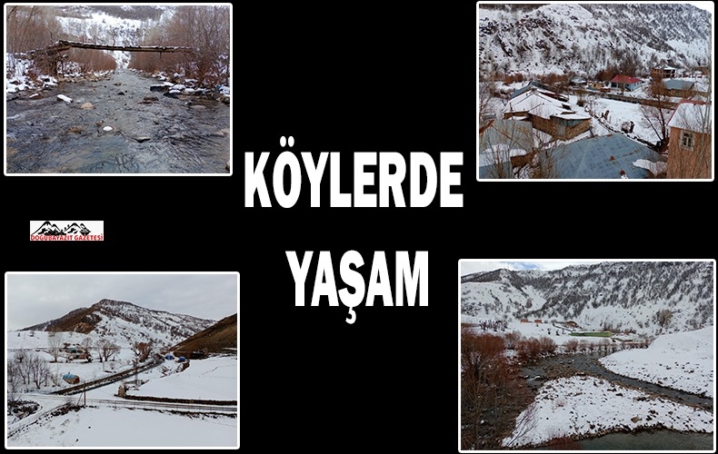 BİR ÇOK KÖYE KAR NEDENİYLE ULAŞIM SAĞLANAMIYOR