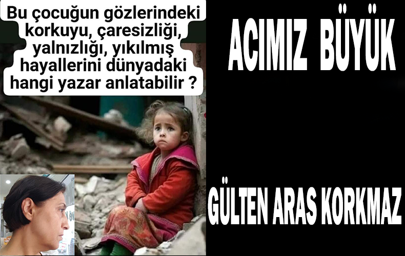 ACI BÜYÜK İNSAN USLANMIYOR TOPRAK DOYMUYOR 