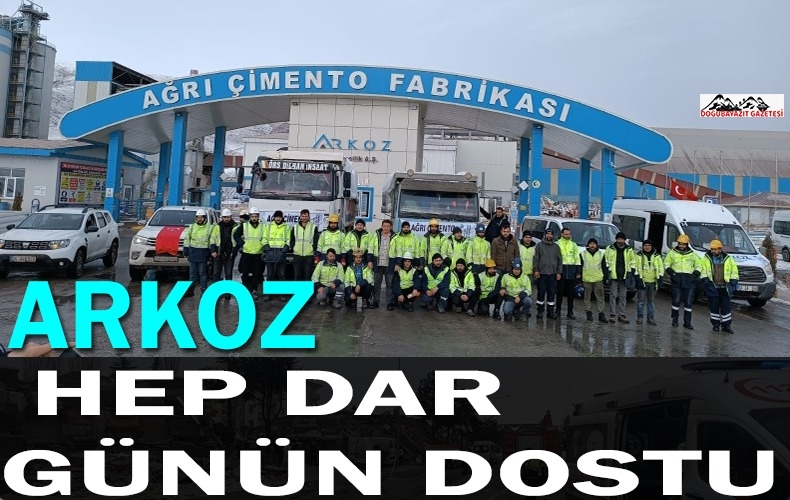 DOĞUBAYAZIT ARKOZ, GÖNÜLLÜ KURTARMA EKİPLERİ DEPREM BÖLGESİNDE