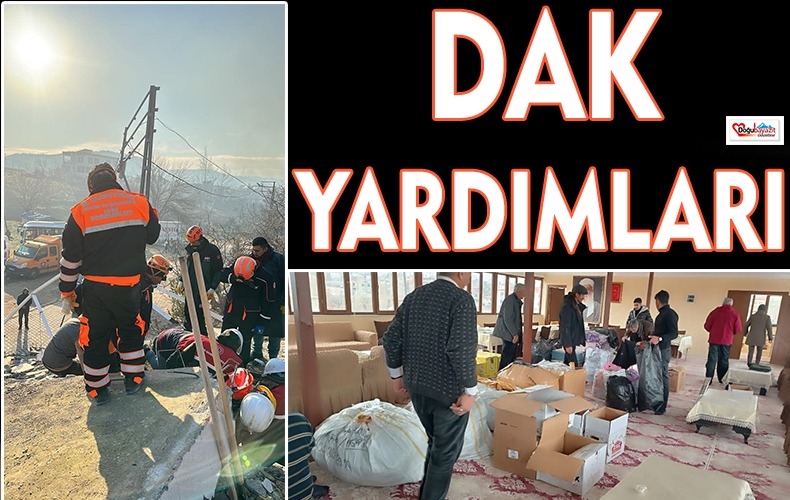 (DAK) DOĞUBAYAZIT SOSYAL YARDIMLAŞMA DERNEĞİ ARAÇLARI YOLA ÇIKTI