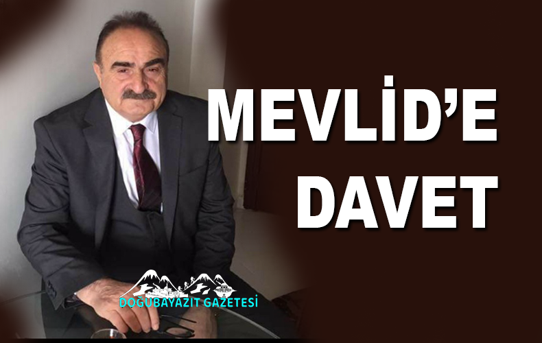 MERHUM ALİ KONYAR İÇİN MEVLİT VE DOSTLARI DAVET