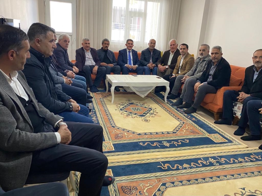 AK PARTİ AĞRI MİLLETVEKİLİ EKREM ÇELEBİ TAZİYE ZİYARETİ İÇİN DOĞUBAYAZIT’TA 