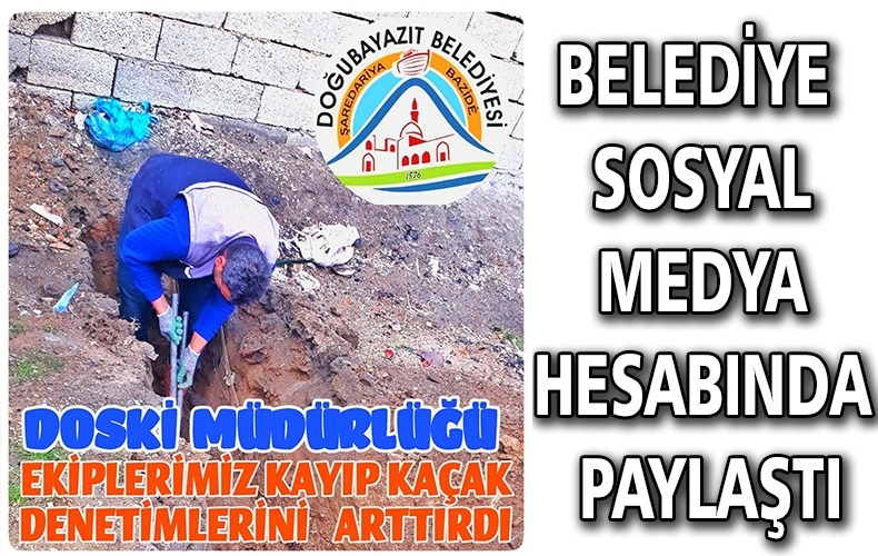 KAÇAK SU DENETİMİ