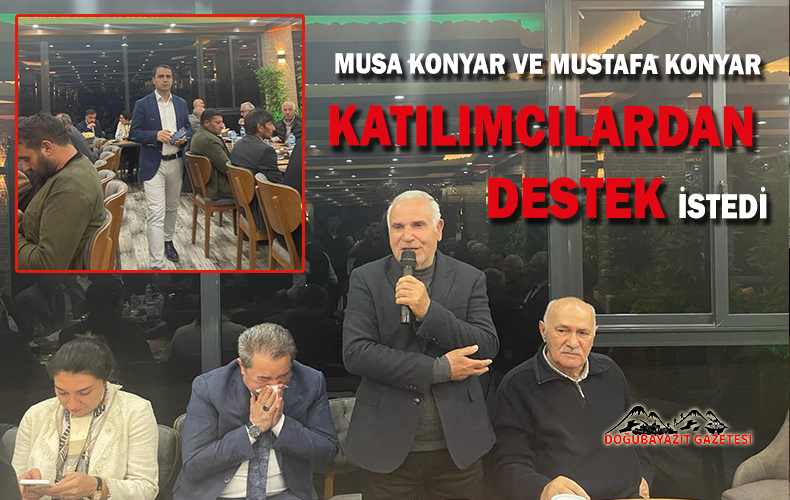 MUSA KONYAR’DAN AK PARTİYE TAM DESTEK